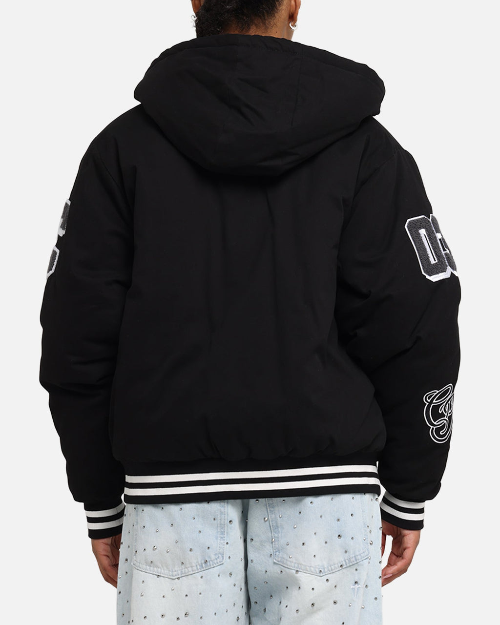 Carre C-Star Varsity Jacket Black
