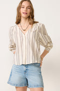 Bailey Button Stripe Blouse