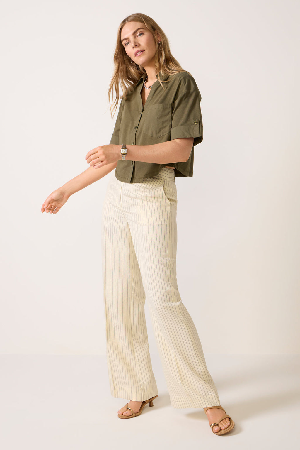 Nelson Cropped Shirt