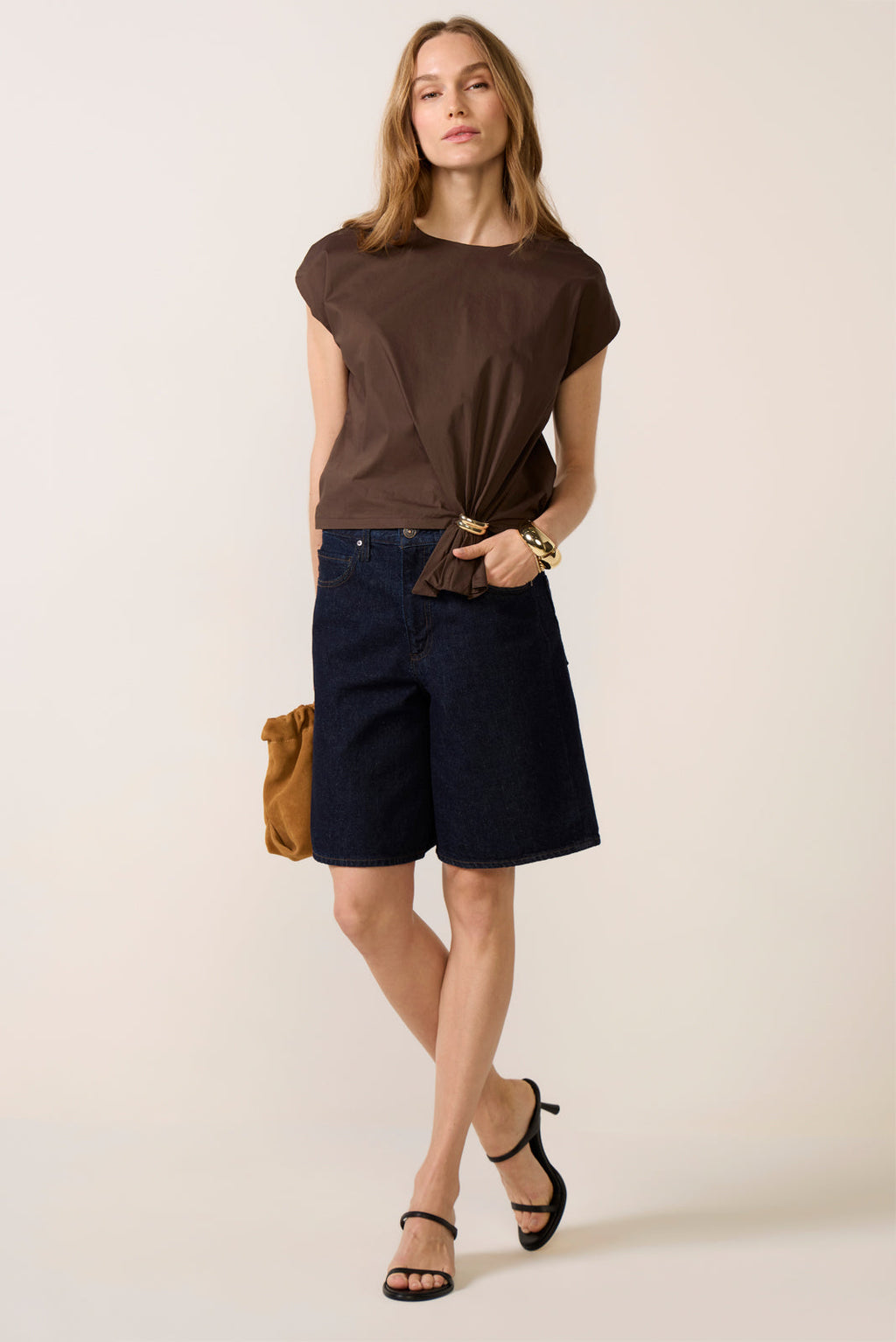 Cora Tie Bottom Blouse
