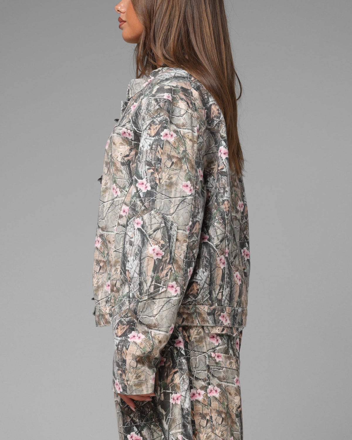 Loiter Thrasher Jacket Pink Tree Camo