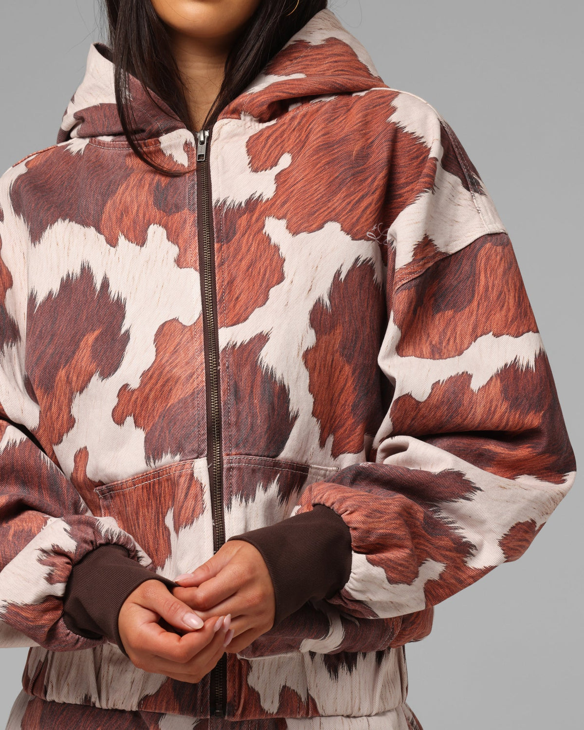Loiter Hide Zip Jacket Cowhide