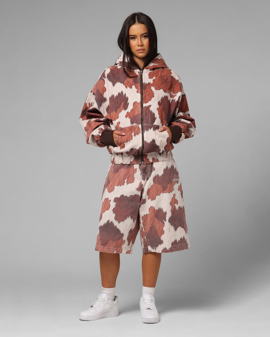 Loiter Hide Zip Jacket Cowhide