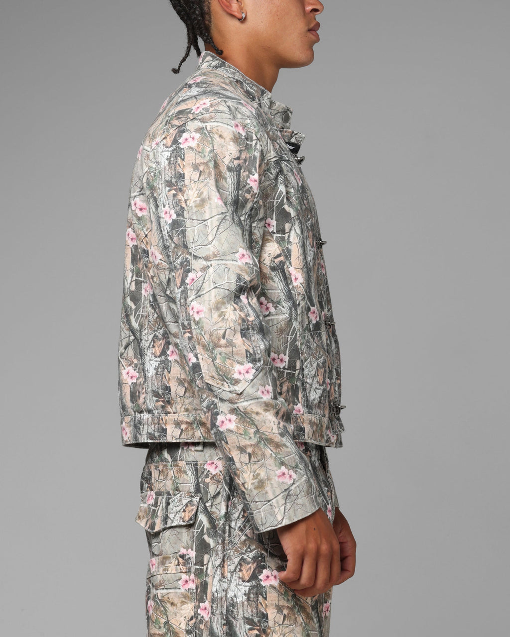 Loiter Thrasher Jacket Pink Tree Camo