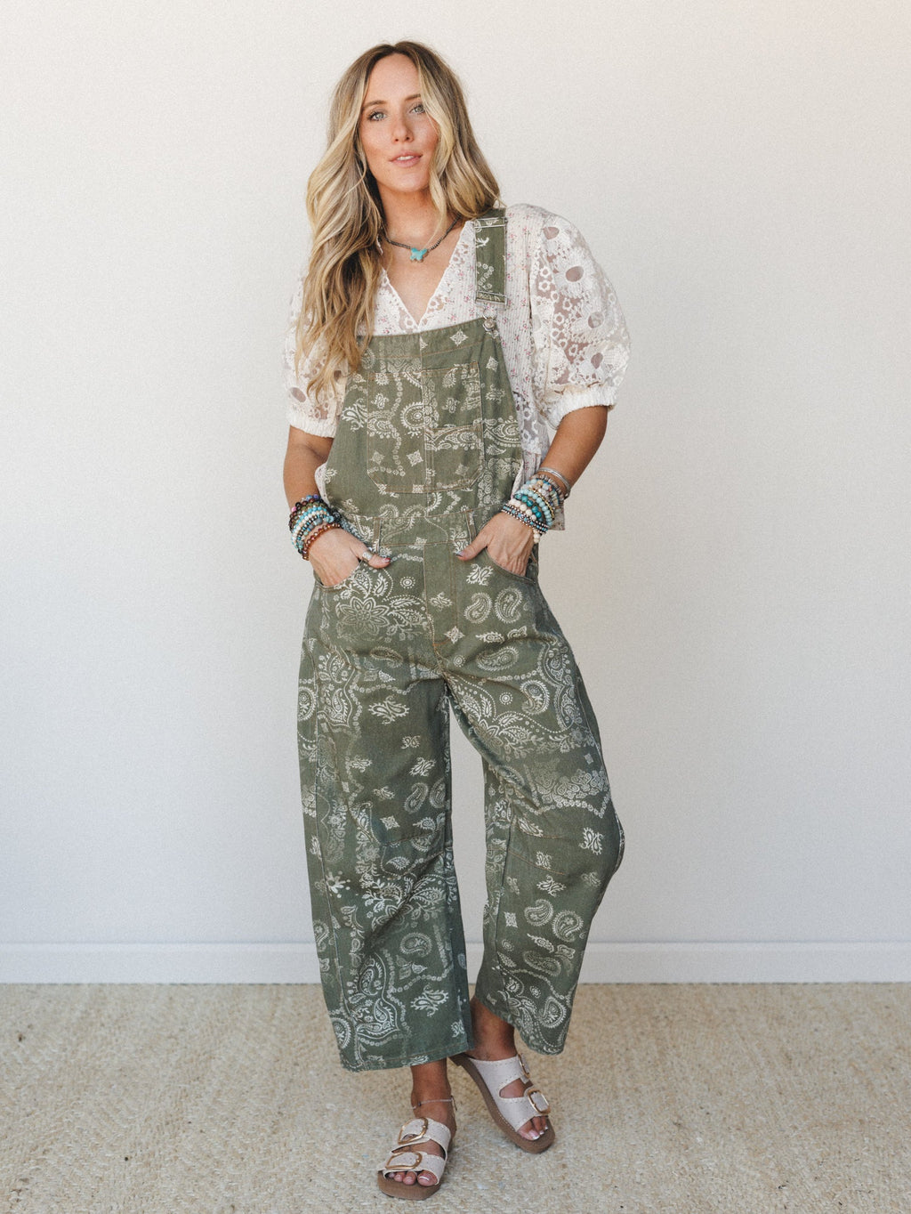 Kai Overalls - Olive