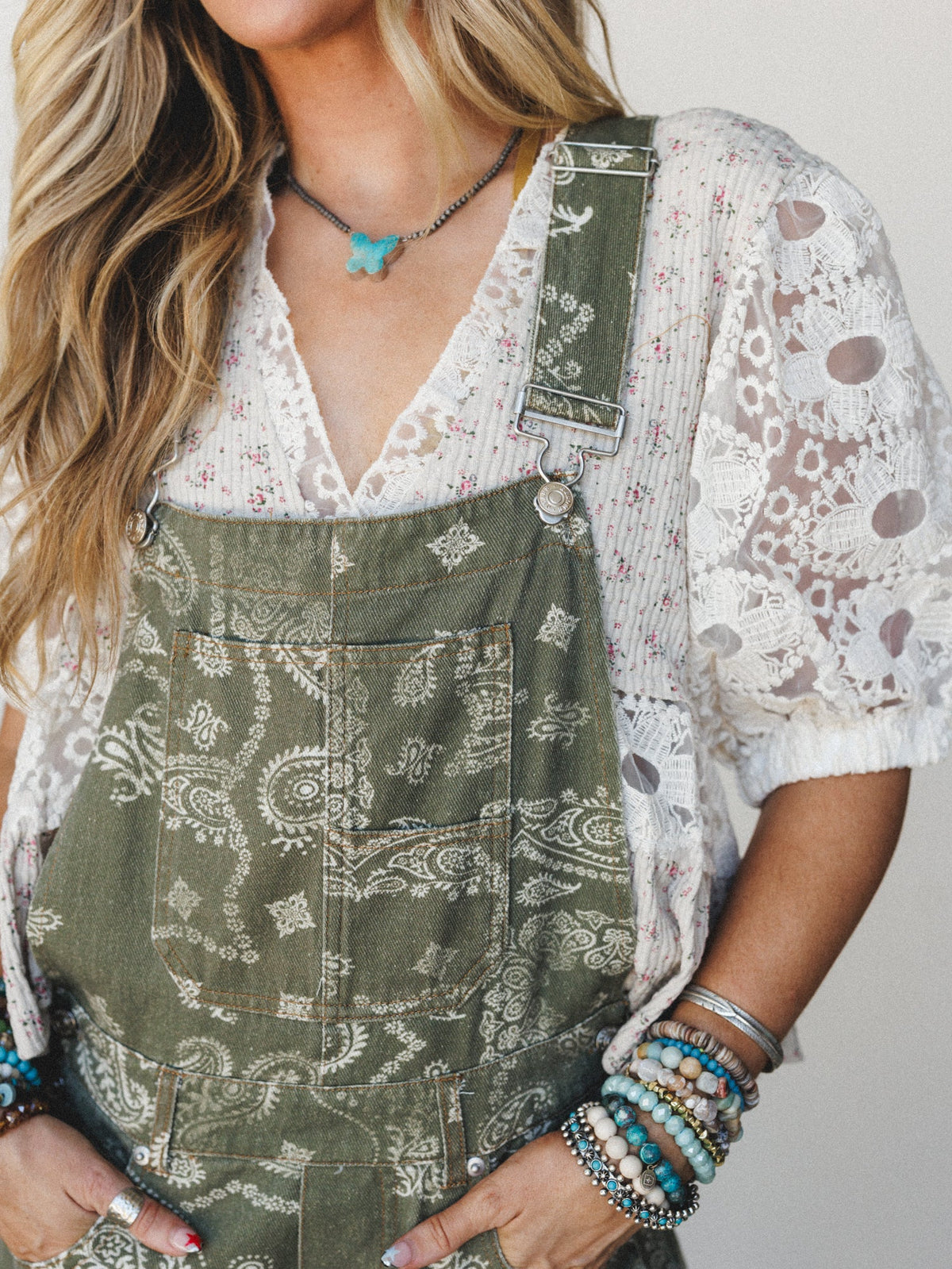 Kai Overalls - Olive