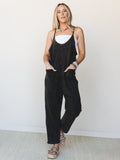 Brooke Pocket Jumpsuit - Black
