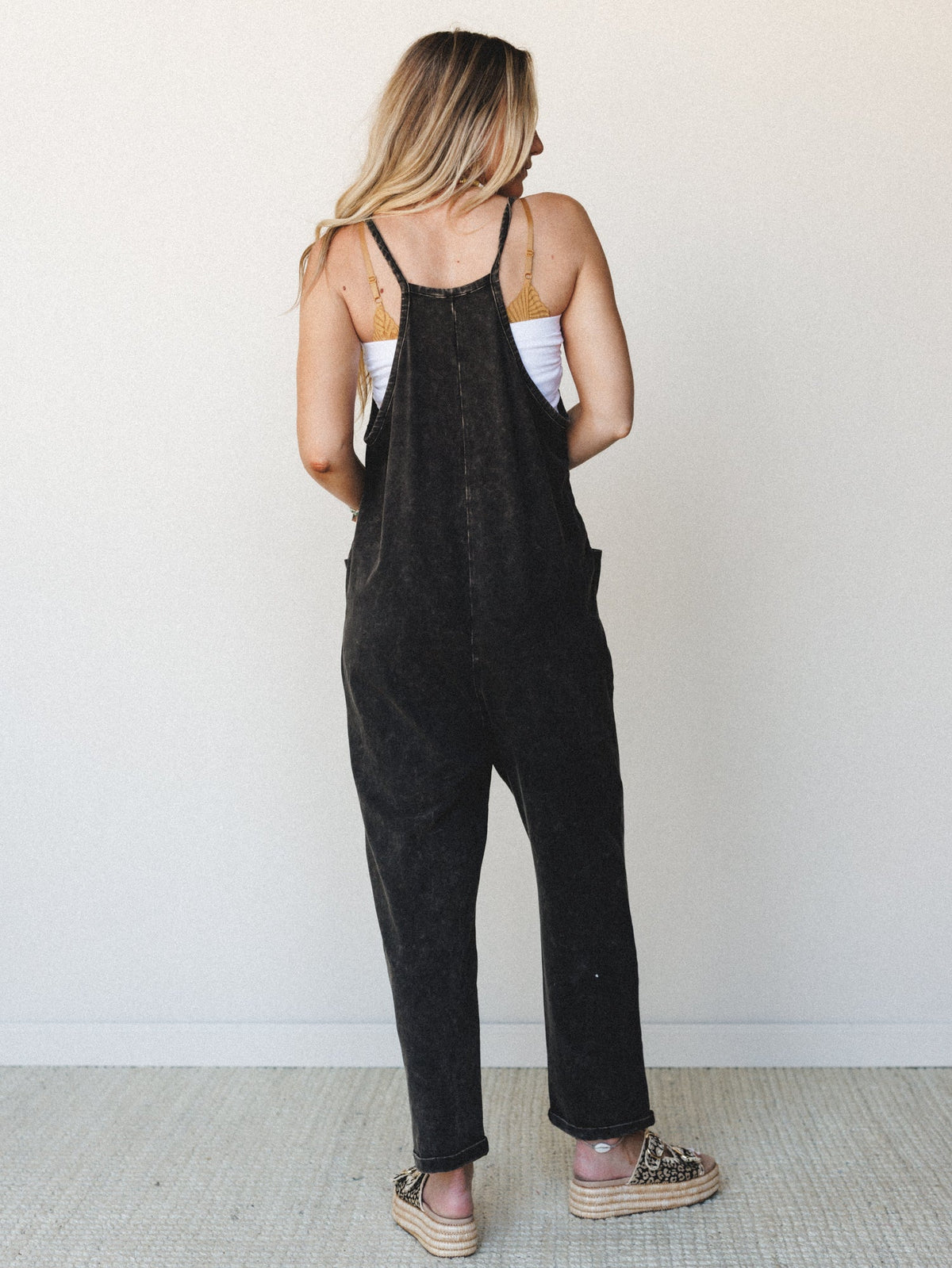 Brooke Pocket Jumpsuit - Black