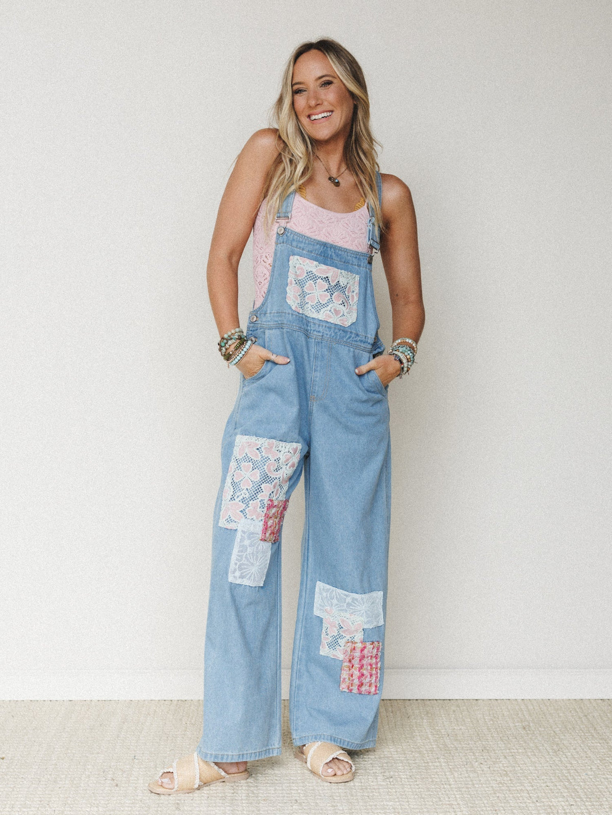 Sweet Pea Jumpsuit - Light Denim