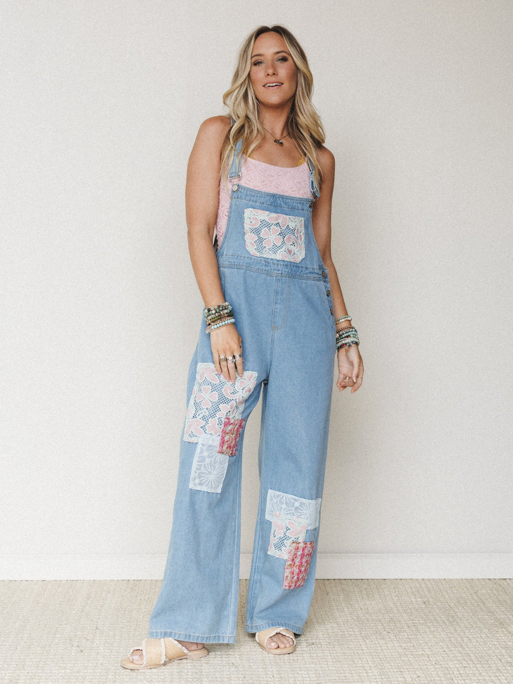 Sweet Pea Jumpsuit - Light Denim