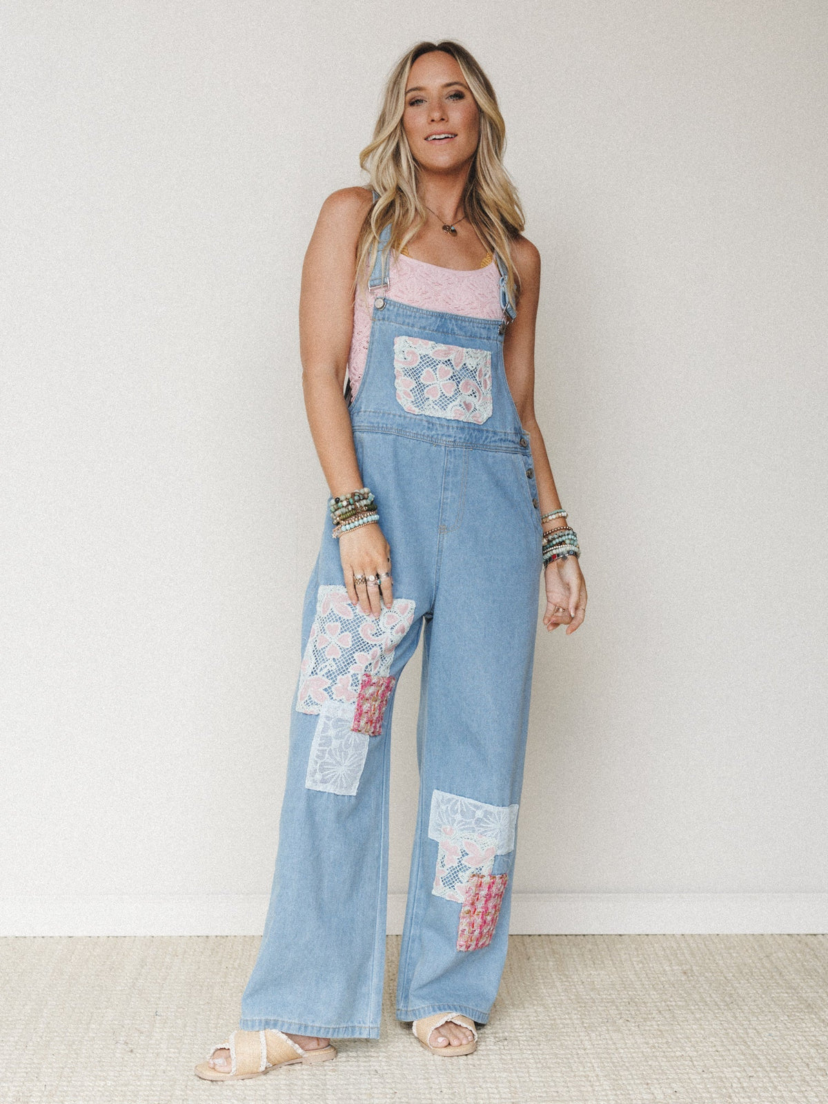 Sweet Pea Jumpsuit - Light Denim