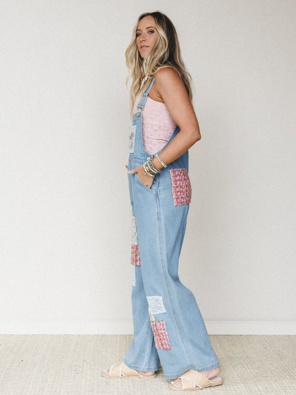 Sweet Pea Jumpsuit - Light Denim