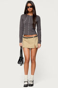 Hestia Button Up Knit Cardigan