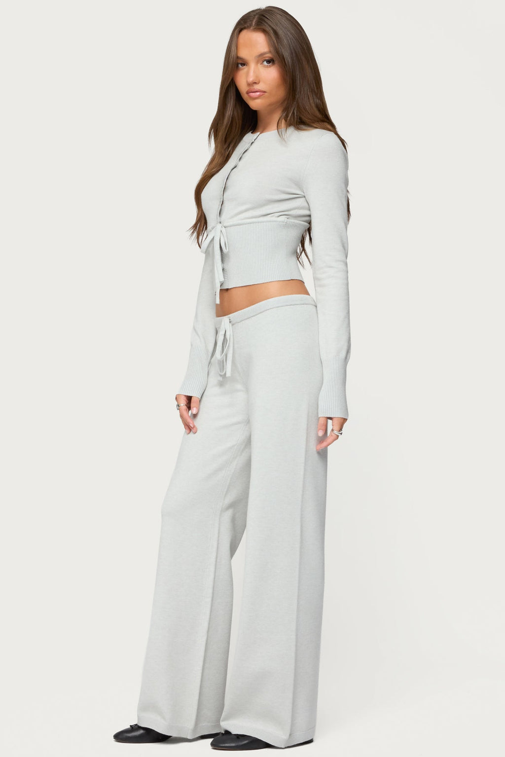 Embryn Button Up Knit Cardigan