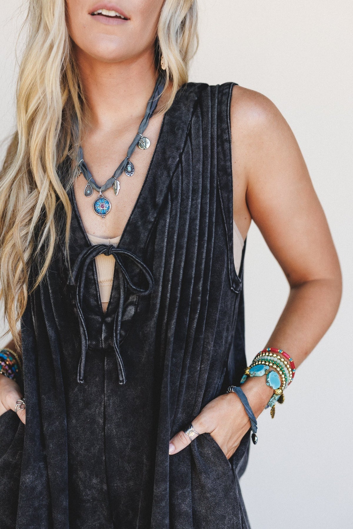 Love In Flight Jumpsuit - Black