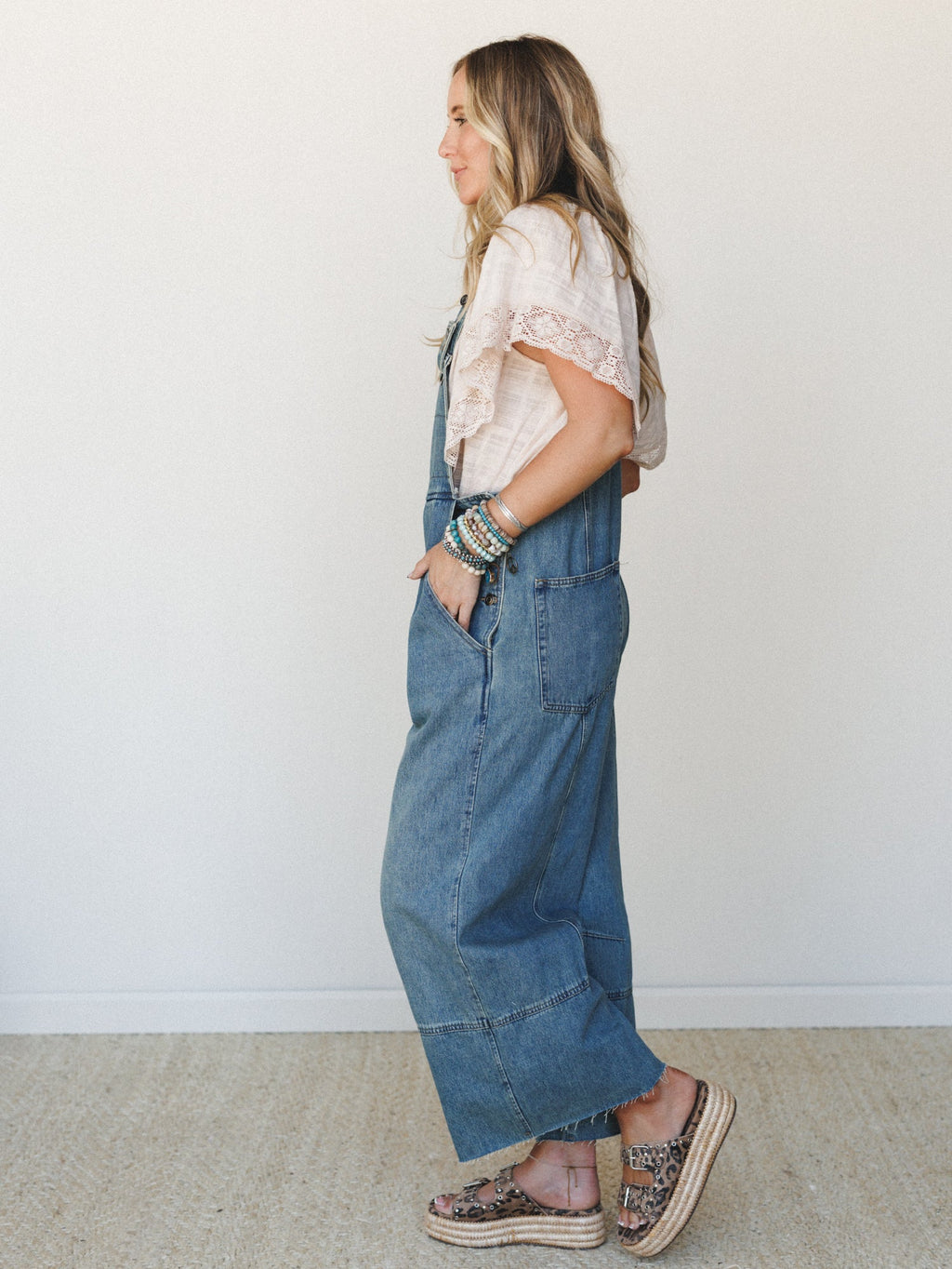 Countryside Quest Denim Overalls - Denim