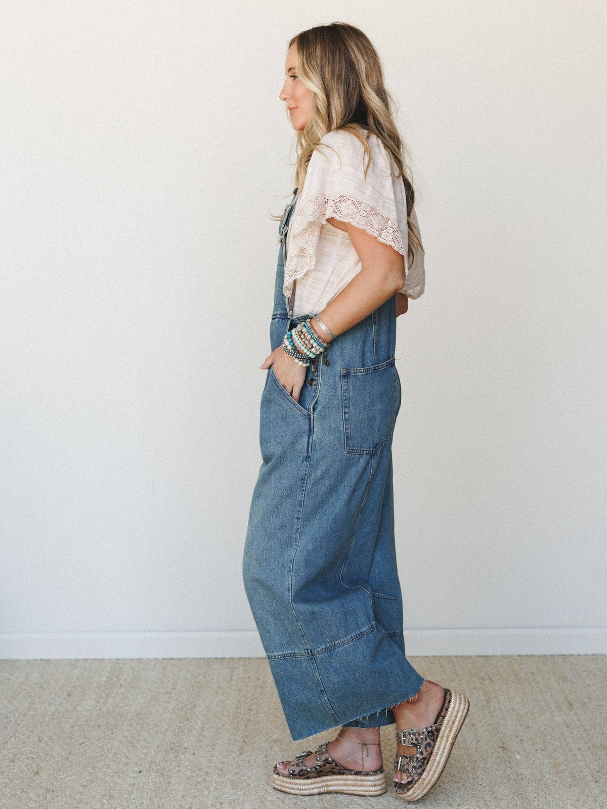 Countryside Quest Denim Overalls - Denim