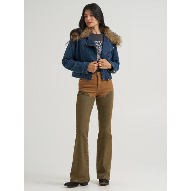 Wrangler Women's Lainey Wilson Moto Jacket-