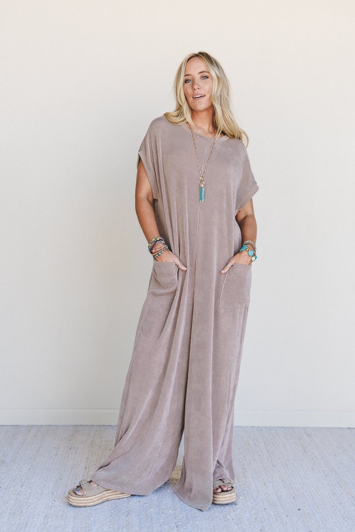 The Nest Moon Glow Jumpsuit - Acorn - Pre Order