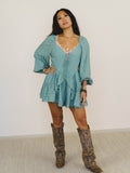 Masey Romper - Pine Green