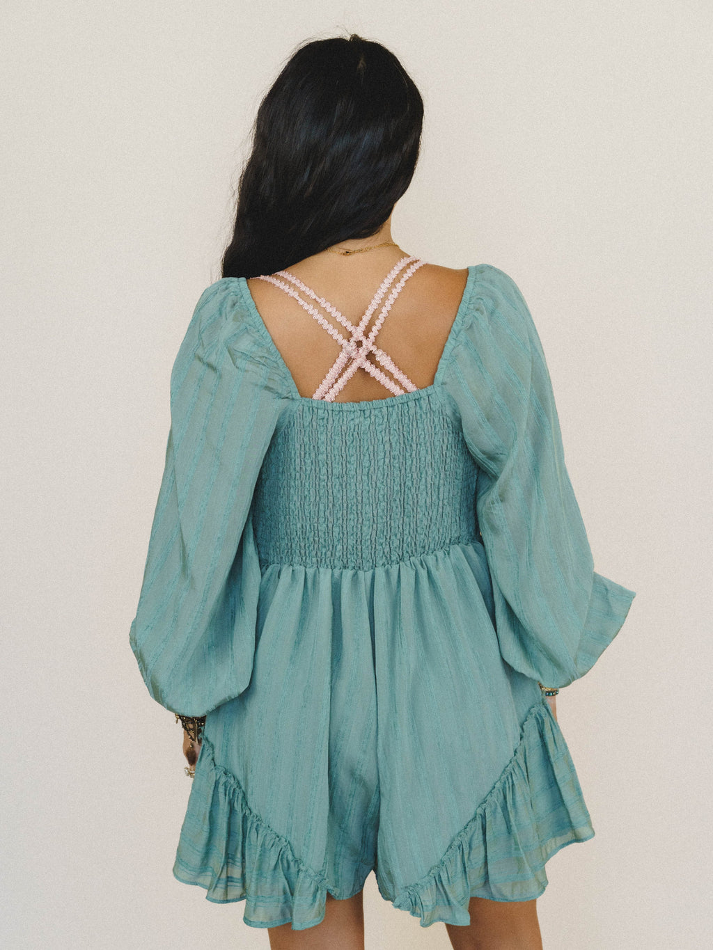Masey Romper - Pine Green