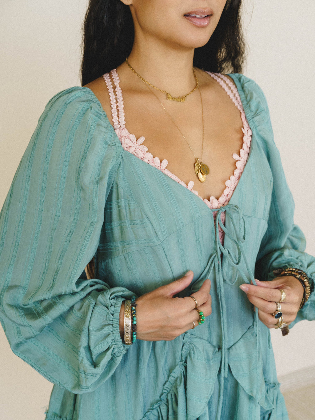 Masey Romper - Pine Green