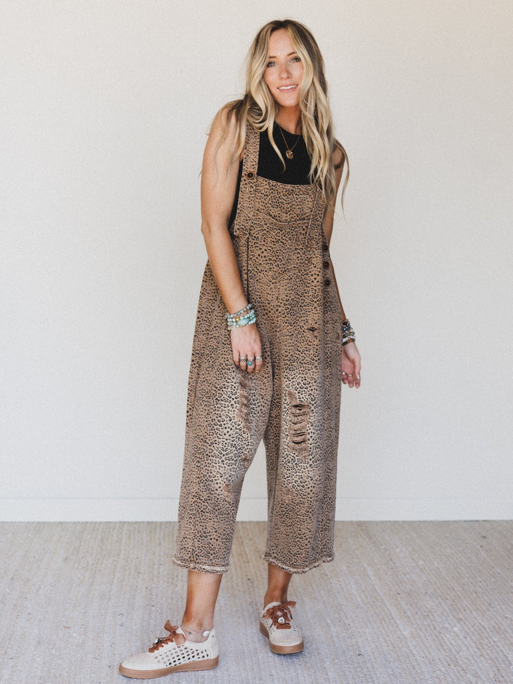 High Hopes Slouchy Denim Overalls - Mocha Brown - Pre Order