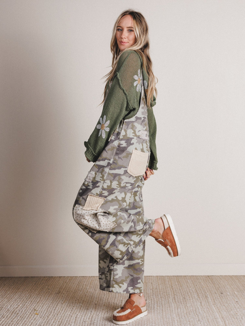 Beauty Of Change Jumpsuit - Camo
