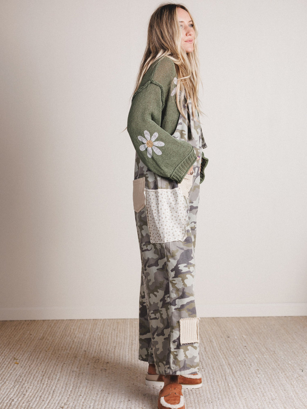 Beauty Of Change Jumpsuit - Camo