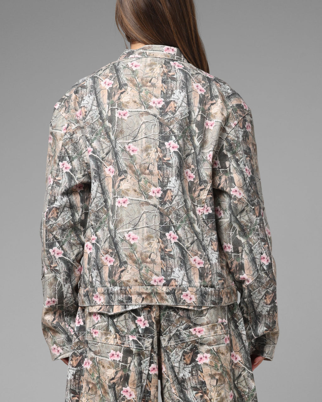 Loiter Thrasher Jacket Pink Tree Camo