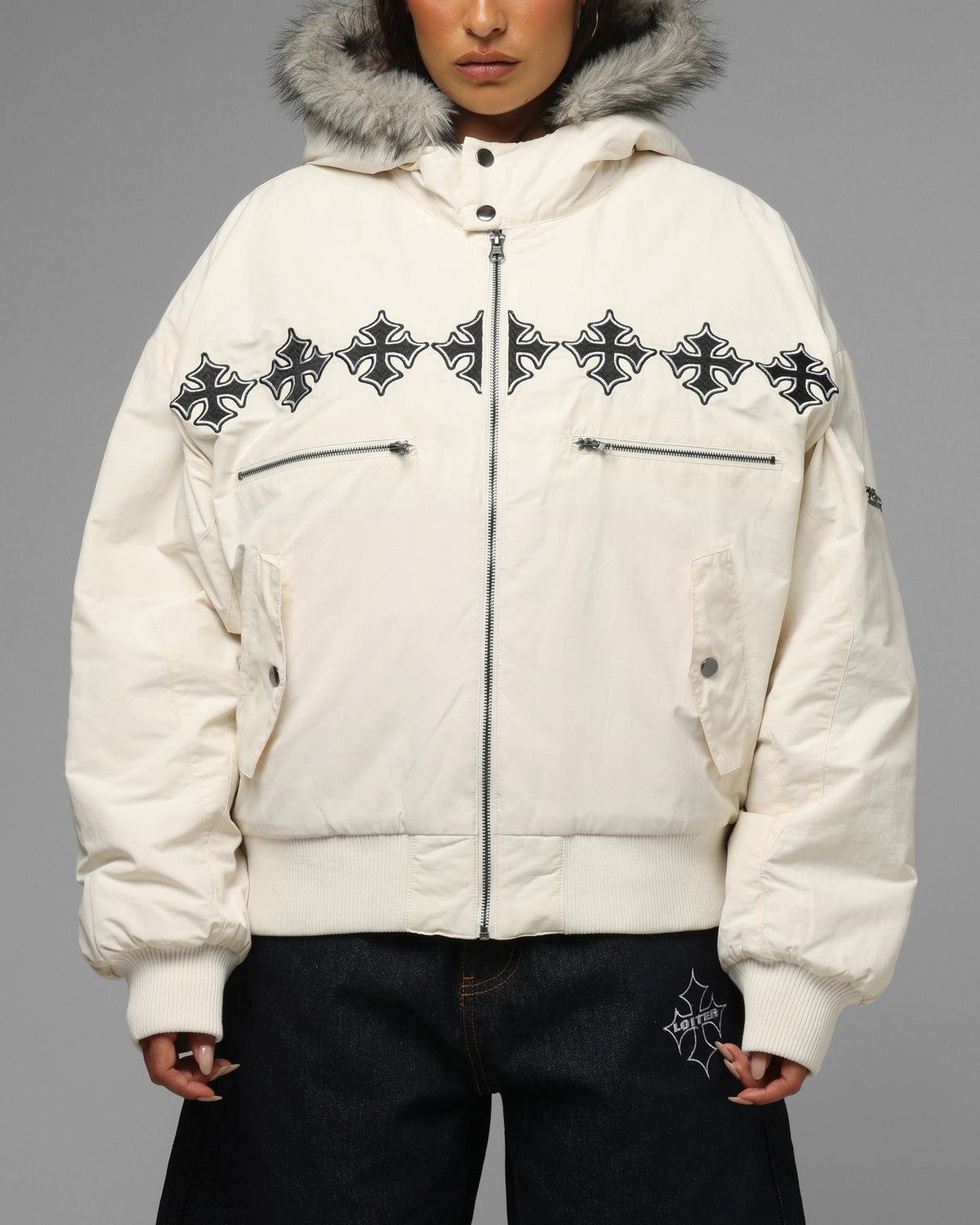 Loiter Siberia Jacket Off White